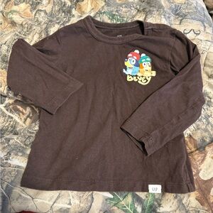 GAP Kids Brown 'Bluey' Long-Sleeve Tee